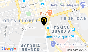 Mapa de Torneca S.a. en Alajuela