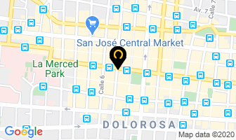 Mapa de Trajes Eventuales en San José