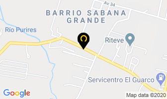 Mapa de Tuqueol Inversionista S.a en Cartago