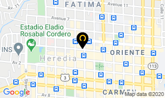 Mapa de Video VisiÓn en Heredia