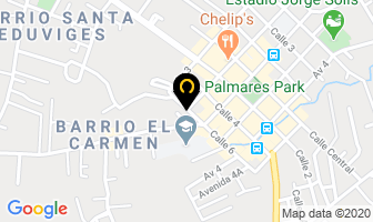 Mapa de Vidriera Palmares en Palmares