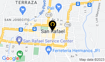 Mapa de Vidrios Jireh en San Rafael