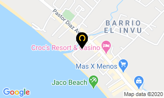 Mapa de Vidrios Monge en Jacó