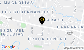 Mapa de Yamaha en San José