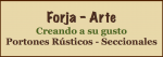 Portones Rústicos - Seccionales Forja Arte