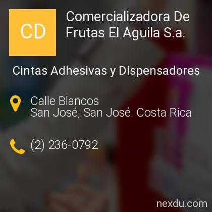 Comercializadora De Frutas El Aguila . en San José - Teléfonos y  Dirección