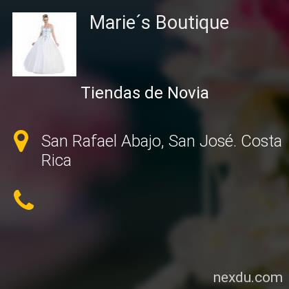 Marie´s Boutique en San Rafael Abajo - Teléfonos y Dirección