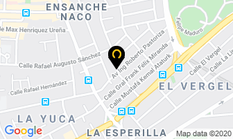 Mapa de Aaa International Couriers en Santo Domingo