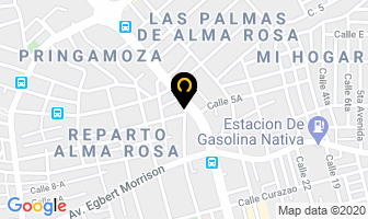 Mapa de A...burgos, Srl en Santo Domingo Este