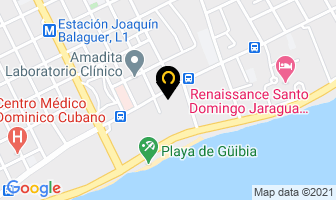 Mapa de Advantage Rent A Car en Santo Domingo