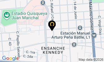 Mapa de Alexandra De León en Santo Domingo