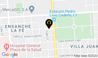 Mapa de AlmacÉn De Repuestos, C. Por A. (aldereca) en Santo Domingo