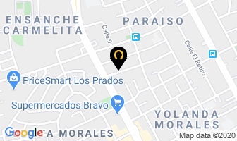Mapa de Alquiler Y Eventos en Santo Domingo