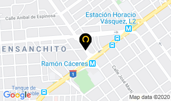 Mapa de Aluminio Rohmer, Cxa en Santo Domingo