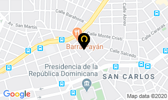 Mapa de Amado Display en Santo Domingo