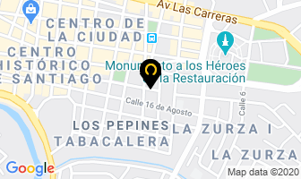 Mapa de Amigo Del Hogar en Santiago
