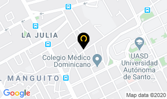 Mapa de Apart-hotel Nikkolaus en Santo Domingo