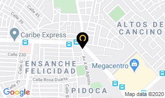 Mapa de Ar Computadora & Suministro C X A en Santo Domingo Este