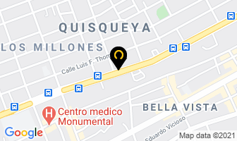 Mapa de Arcoiris Servicios De Ingenieria en Santo Domingo