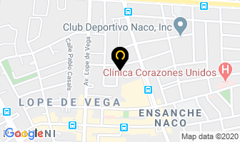 Mapa de Auto Care Autodetailing en Santo Domingo