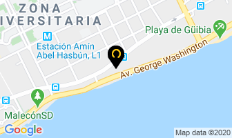 Mapa de Avis Rent A Car en Santo Domingo
