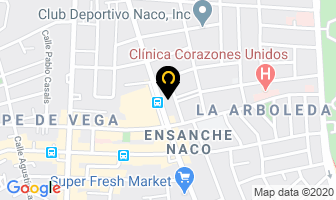Mapa de Banco Providencial en Santo Domingo