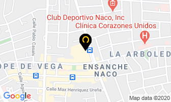 Mapa de Barbizon en Santo Domingo