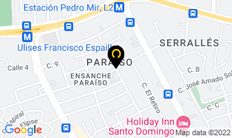 Mapa de Billy Hairdresser Shop en Santo Domingo