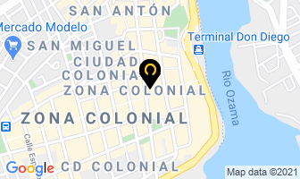 Mapa de Boutique Del Fumador S.a. en Santo Domingo