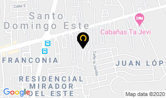 Mapa de CabaÑas Presidente en Santo Domingo Este