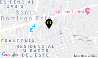 Mapa de CabaÑas Sol Y Luna en Santo Domingo Este