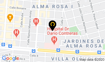 Mapa de Cademsa Industrial en Santo Domingo Este