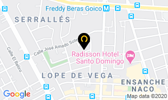 Mapa de Campagna Ricart & Asociados en Santo Domingo