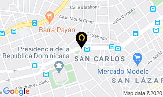 Mapa de Caribero en Santo Domingo