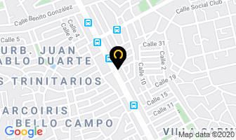 Mapa de Casa Compraventa 2000 en Santo Domingo Este