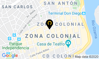Mapa de Casa Garcia en Santo Domingo
