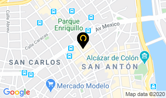 Mapa de Casa London en Santo Domingo