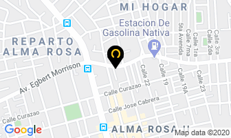 Mapa de Casa Matos en Santo Domingo Este