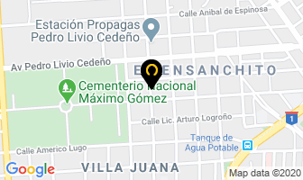 Mapa de Casa PÉrez en Santo Domingo