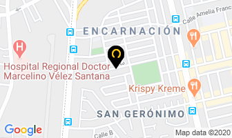 Mapa de Centro De Belleza Miriam en Santo Domingo