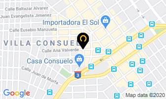 Mapa de Centro De Estufas en Santo Domingo
