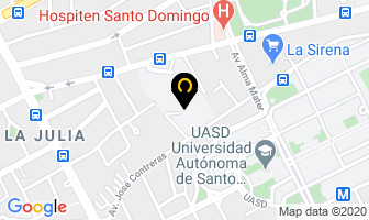 Mapa de Centro De Interes Educativo en Santo Domingo