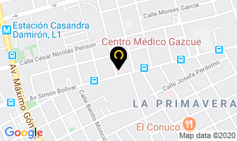 Mapa de Centro Medico Gazcue en Santo Domingo
