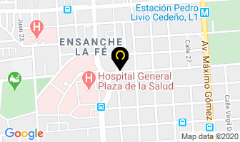 Mapa de Centro Optico Cristiano en Santo Domingo