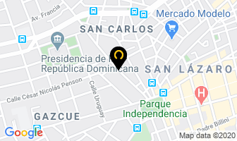Mapa de Chapman Cajas De Seguridad en Santo Domingo