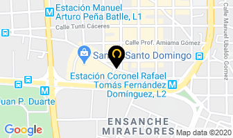 Mapa de Cogram EnergÍa S.a. en Santo Domingo