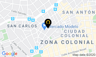 Mapa de Colchones Patria en Santo Domingo