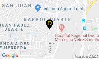 Mapa de Colmado La Esperanza en Santo Domingo