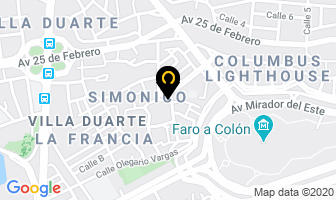 Mapa de Colmado Radhames en Santo Domingo Este