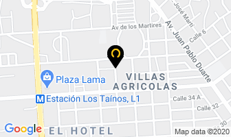 Mapa de Comercial Diaz en Santo Domingo